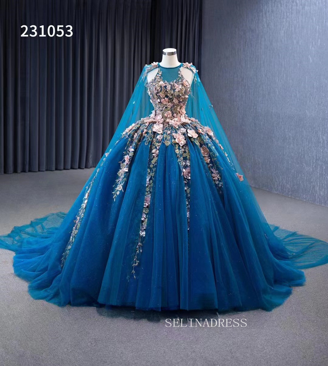 REISS Nina Cape Maxi Dress | Bloomingdale's